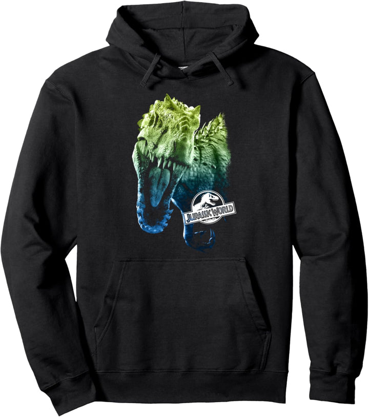 Jurassic World Indominus Rex Dark Portrait Pullover Hoodie