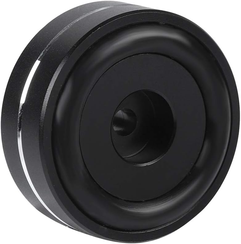 ASHATA 4xAluminium-Füsse für HiFi-Geräte, 4CPS Verstärker Lautsprecher Shock Base Pad 40x15mm,Verstä