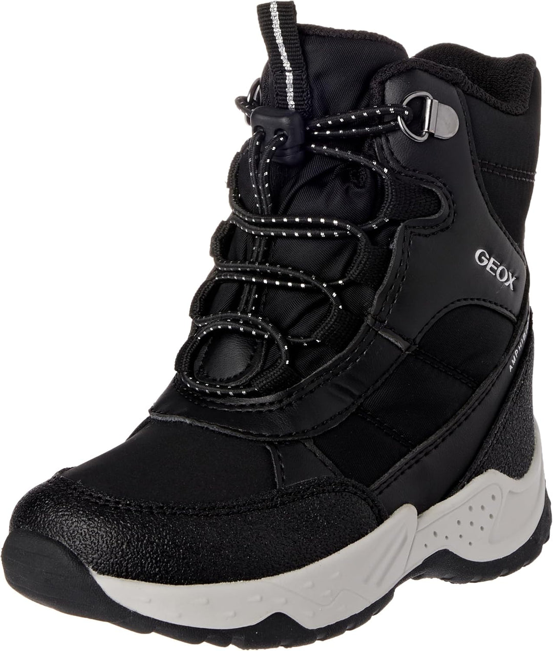 Geox Mädchen J Sentiero Girl B Ab Ankle Boot 25 EU Schwarz, 25 EU Schwarz