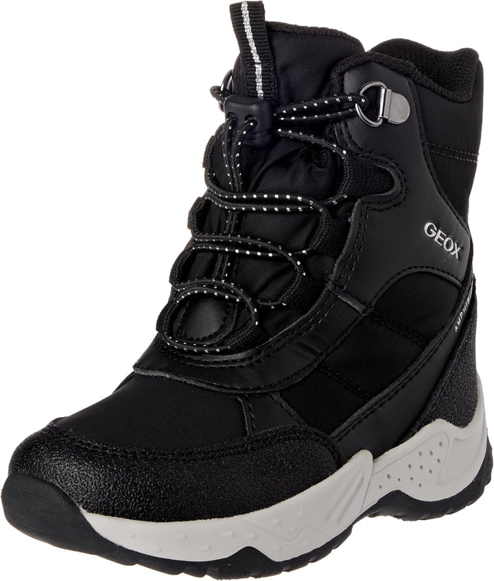 Geox Mädchen J Sentiero Girl B Ab Ankle Boot 25 EU Schwarz, 25 EU Schwarz