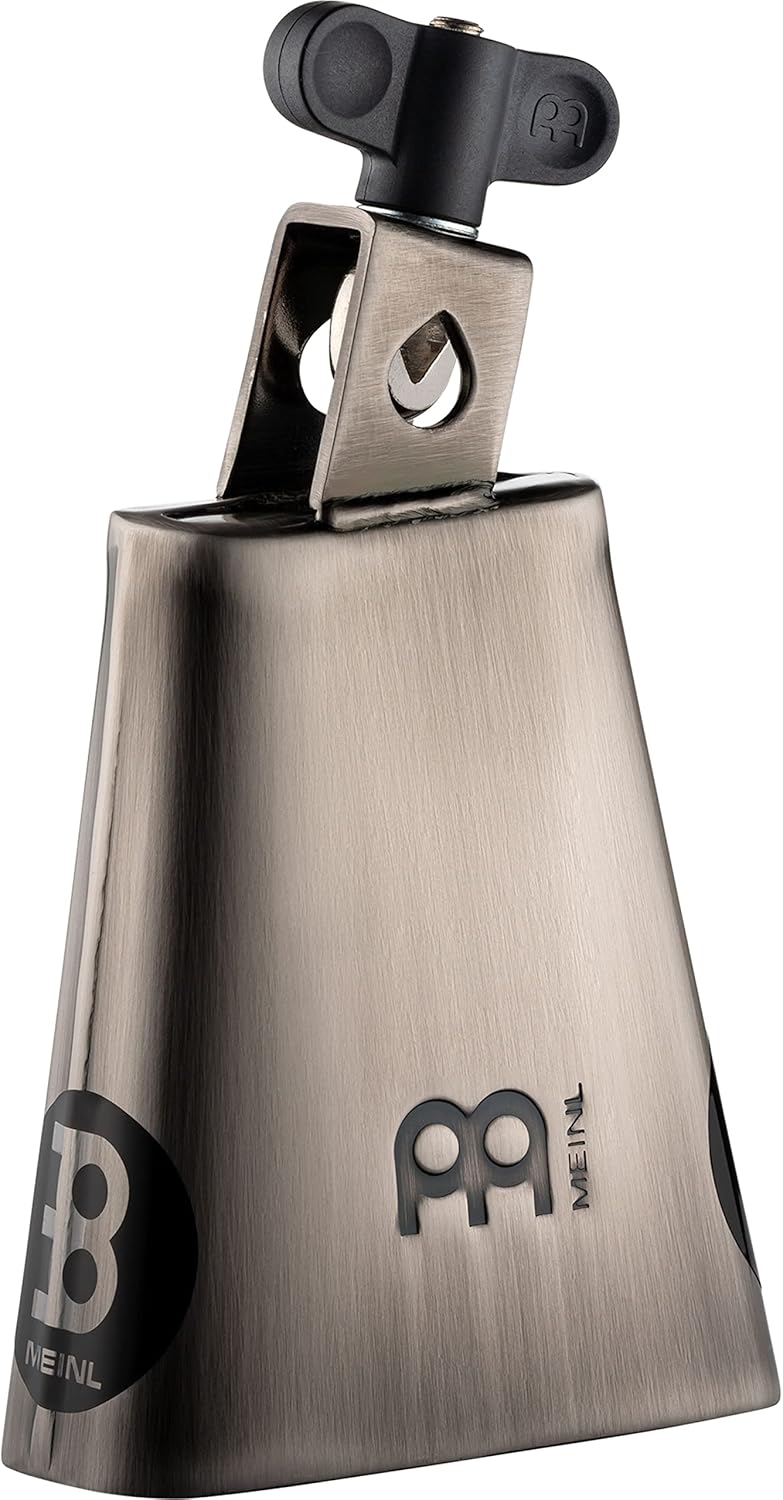 Meinl Percussion STB45M Cowbell, Steel Finish Modell, 11,43 cm (4,5 Zoll) medium pitch, steel