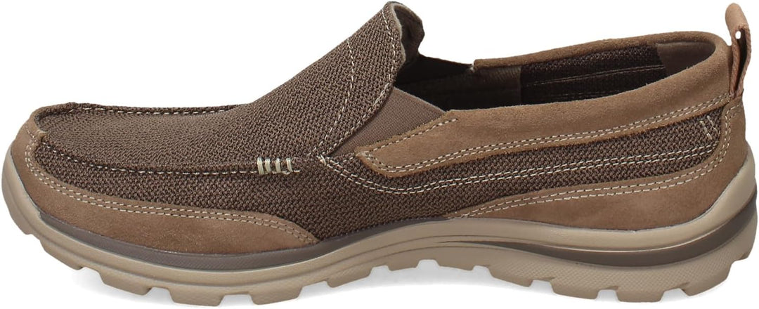 Skechers Herren Superior Milford Sneaker 42 EU Braun Ltbr, 42 EU Braun Ltbr