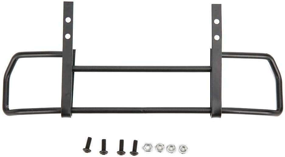Tbest RC Auto Frontstossstange, Zubehör Upgrade obere Frontstossstange aus Metall, kompatibel mit RC