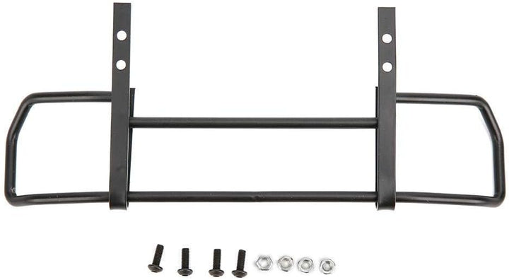 Tbest RC Auto Frontstossstange, Zubehör Upgrade obere Frontstossstange aus Metall, kompatibel mit RC