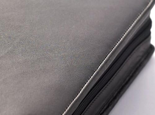 Chronoplan 50102 nachfüllbarer Terminplaner / Organizer / Terminkalender Mappe aus Premium Rindnappa