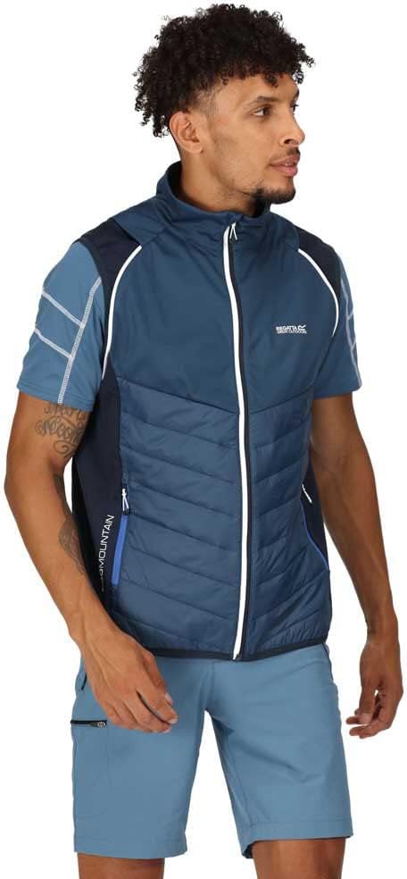 Regatta Herren 2in1 Daunenjacke/Weste Steren Hybrid M Blau, M Blau