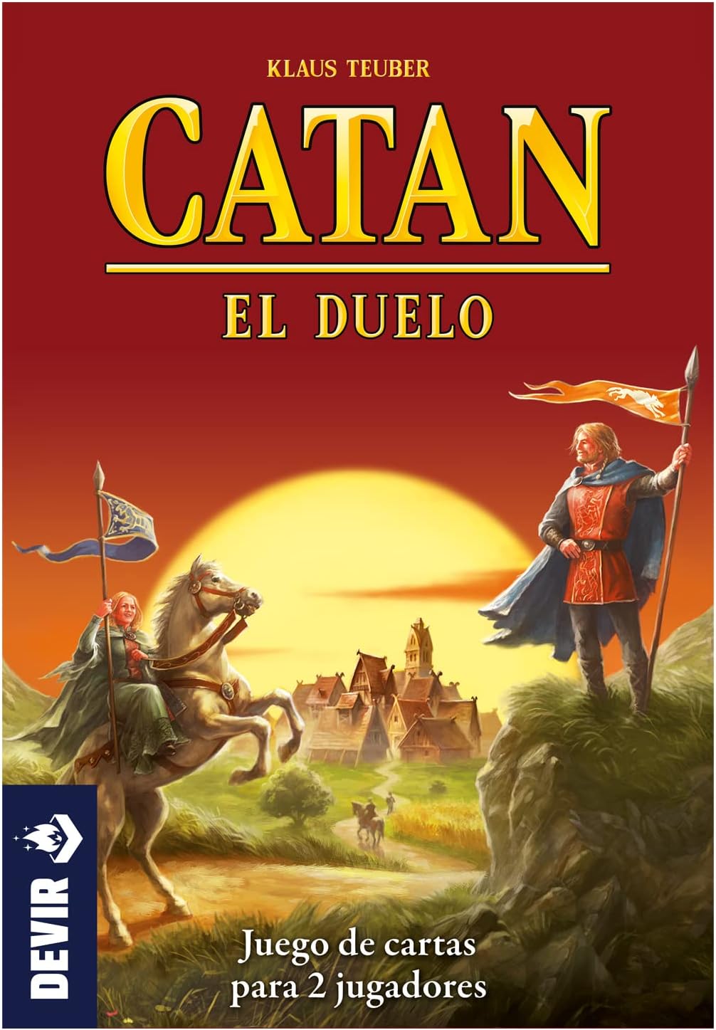 Devir Iberia- 227239 Catan der Duelo, Mehrfarbig Verkostung der Trauer, Verkostung der Trauer