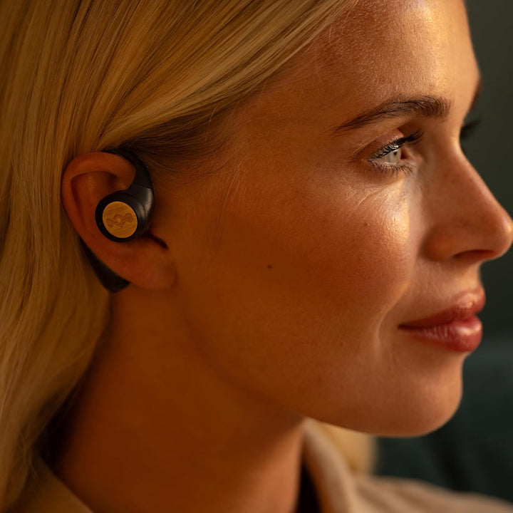 Marley House of Liberate Open Ear Kopfhörer Bluetooth - Open Ear Headphones mit Mikrofon, Earbuds mi