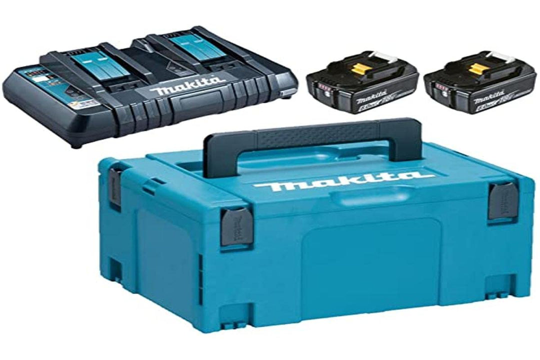 Makita 197629-2 Power Source Kit Lxt, 5Ah, 90 W, 18 V, schwarz Single, Single