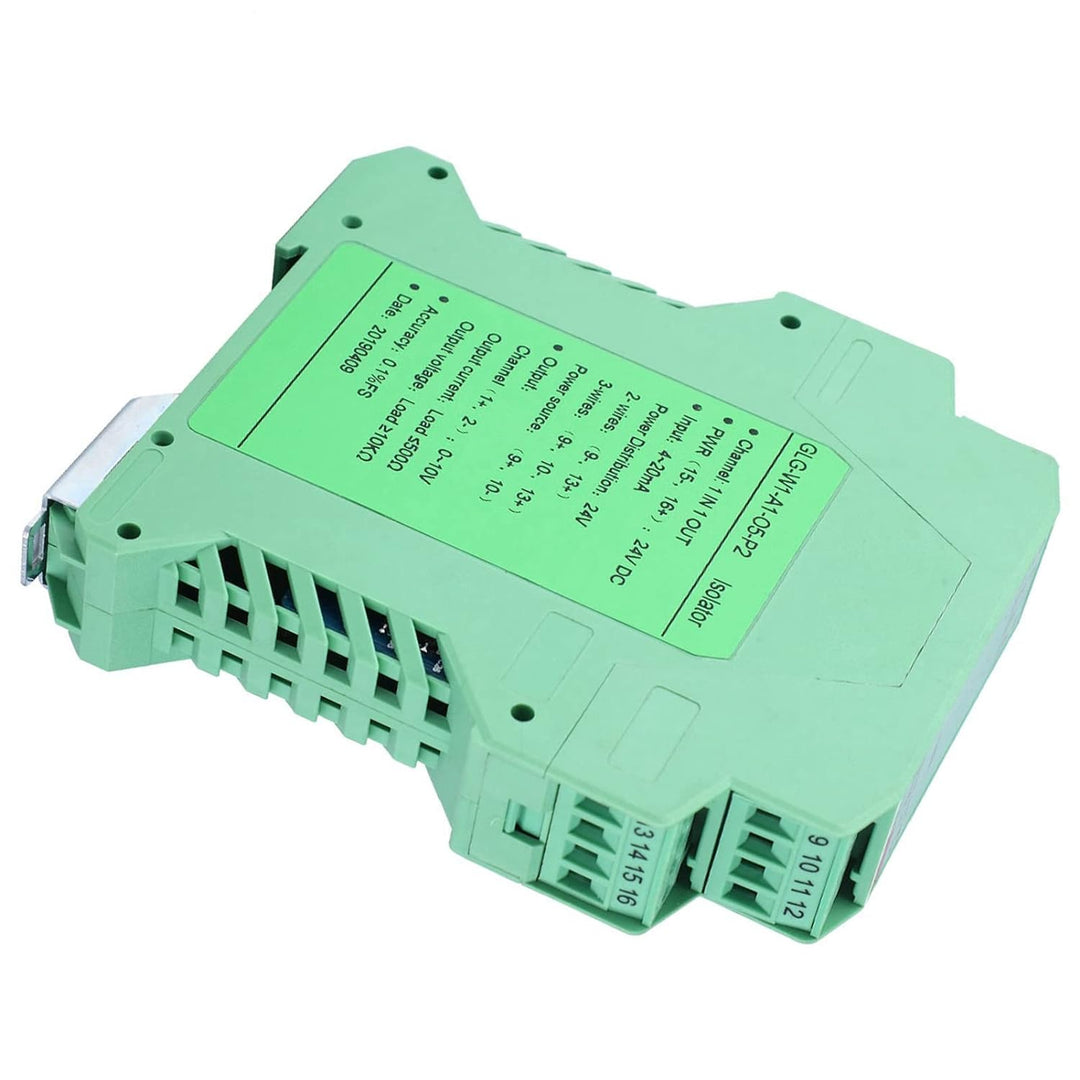 GLG 24 V DC Stromsignal Analog Digital Wandler Signalwandler Isolator Sender 4–20mA SPS Erkennungssi