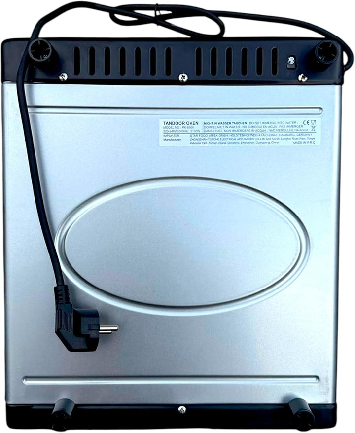 Elektrischer Tandoor Ofen mit Backblech
