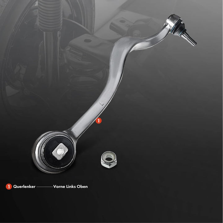 Frankberg Querlenker Radaufhängung Vorne Links Oben Kompatibel mit 5er E39 5er Touring E39 520 523 5