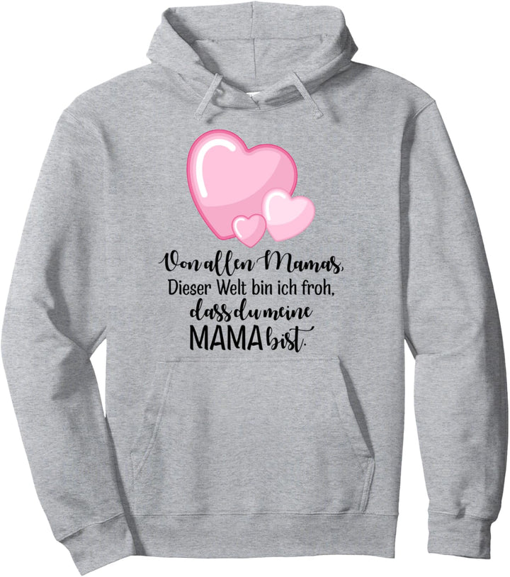 Beste Mutter Mama Grafik Geschenk von Tochter zum Geburtstag Pullover Hoodie