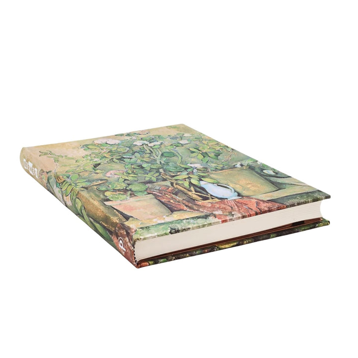 Cezanne’s Terracotta Pots and Flowers Midi Address Book (Elastic Band Closure)