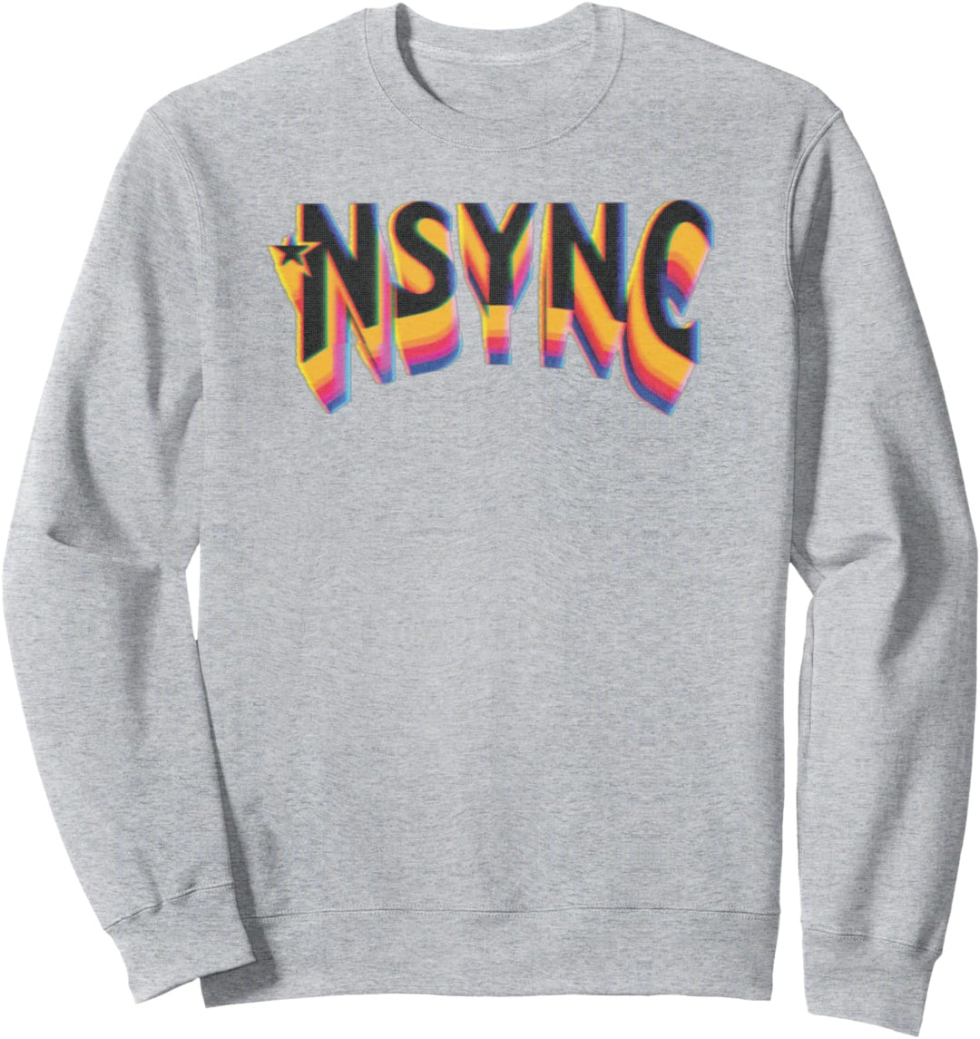 NSYNC Offizielle Rainbow Fade Sweatshirt