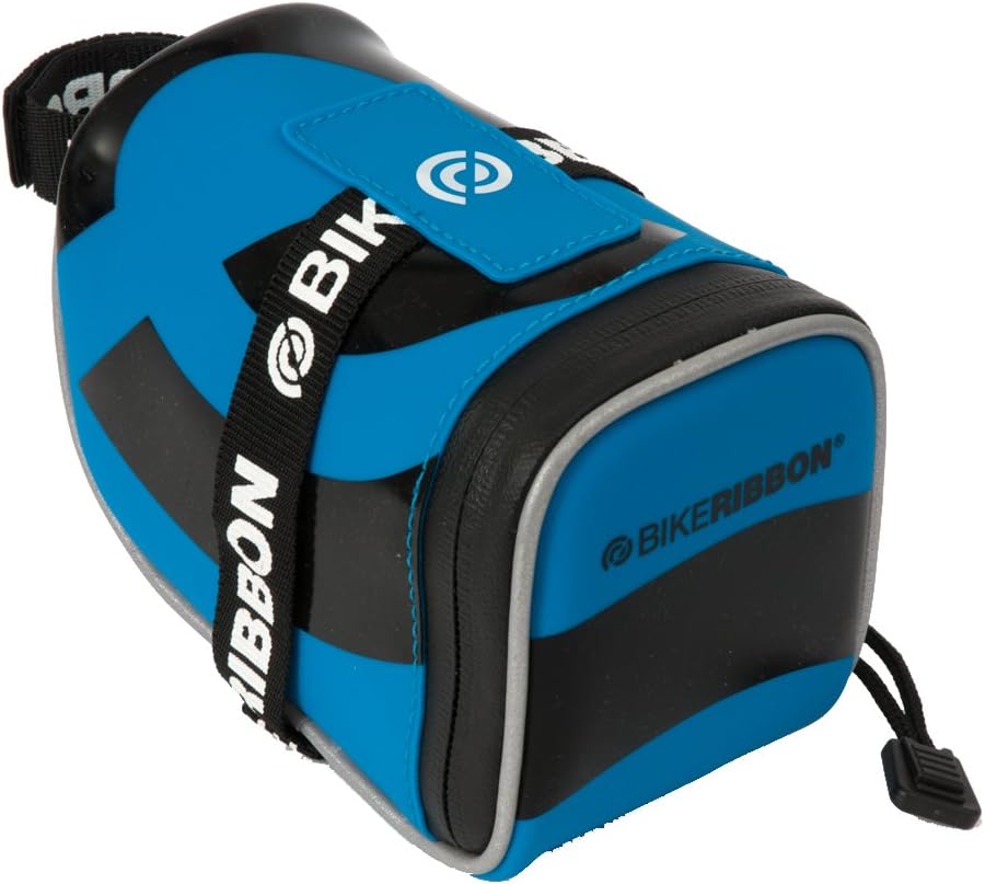 Bike Ribbon Satteltasche SiO2 Bag Big 14 x 7 x 9 cm, 0.8 Liter Blue, 14 x 7 x 9 cm, 0.8 Liter Blue