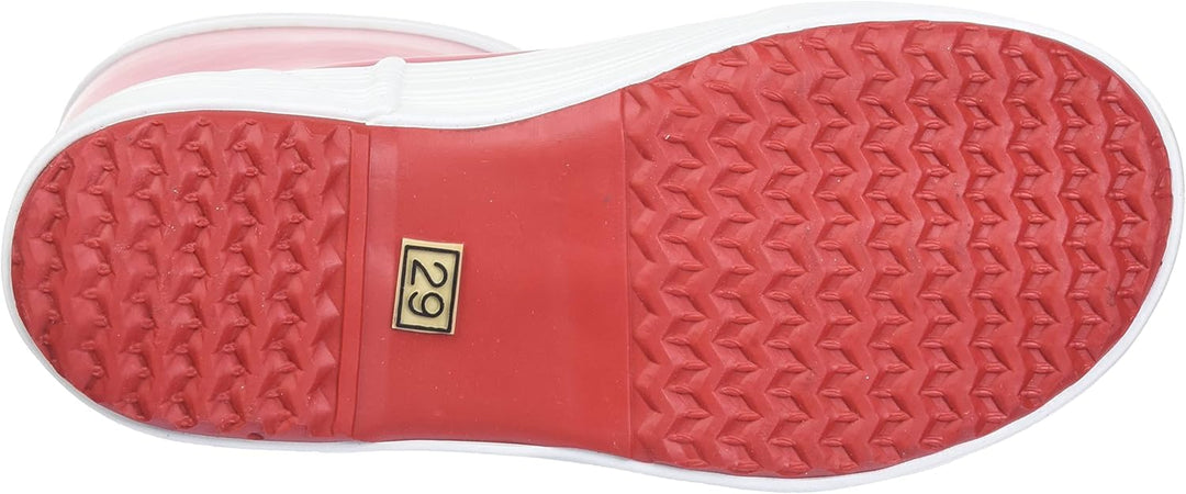 Aigle Unisex Kinder Lolly Pop 2 Gummistiefel 36 EU Rot Weiss, 36 EU Rot Weiss