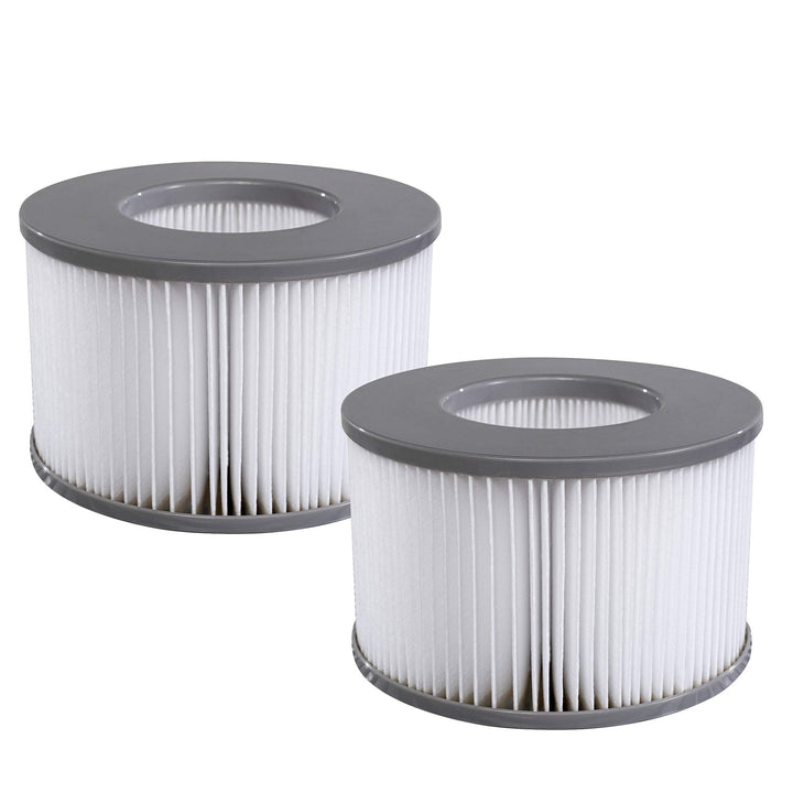 Miweba Original MSpa Whirlpool Ersatz Filter - Filterkartusche Doppelpack - Für aufblasbare Pools -