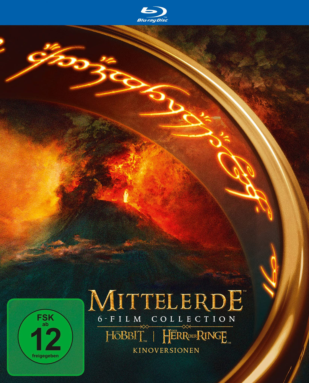 Mittelerde 6-Film-Collection - Kinoversionen [Blu-ray], Blu-ray