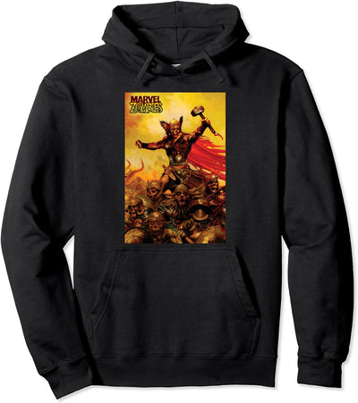 Marvel Zombies Thor Zombie Poster Pullover Hoodie