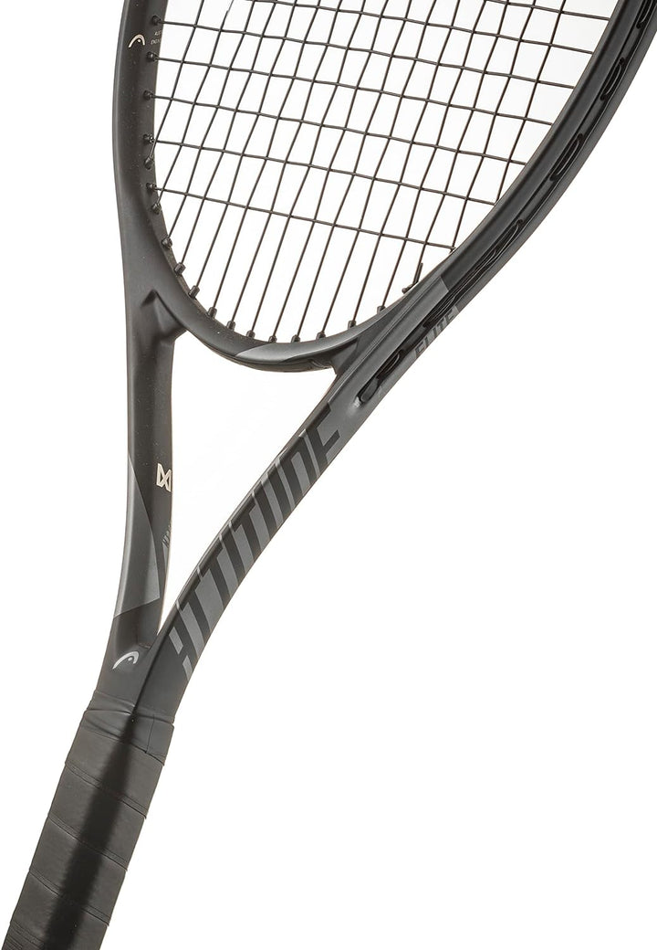 HEAD Unisex – Erwachsene Mx Attitude Elite Tennis Racquet Griffstärke 2 Stealth, Griffstärke 2 Steal