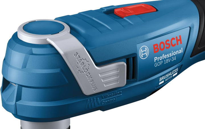 Bosch Professional 18V System Akku-Multi-Cutter GOP 18V-34 (bürstenloser Motor, Vibration Control, i