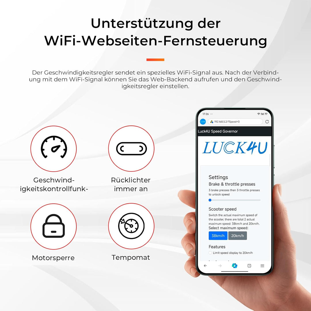 Scooter Geschwindigkeitsregler Beschleunigungseinheit Kompatibel für Xiaomi 1S/Pro/Pro2 Scooter 38km