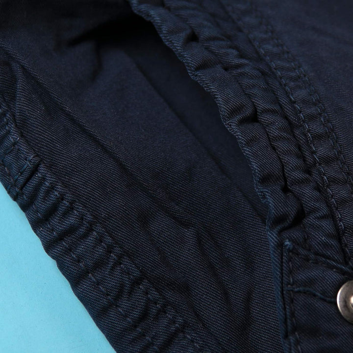 Aeslech Shorts für Frauen mit mehreren Taschen, Cargo-Casual Sommer 42 Dunkelblau, 42 Dunkelblau