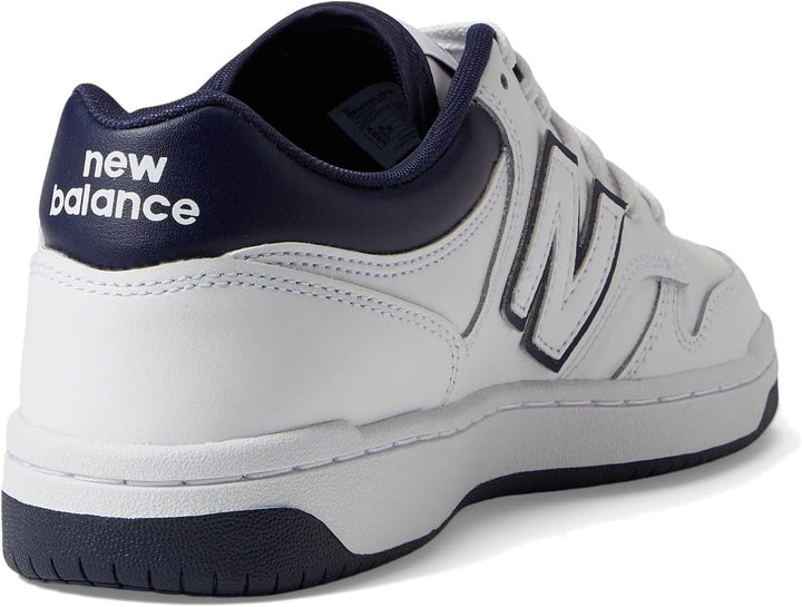 New Balance Bb480 Herren Sneaker 37 EU White Navy, 37 EU White Navy