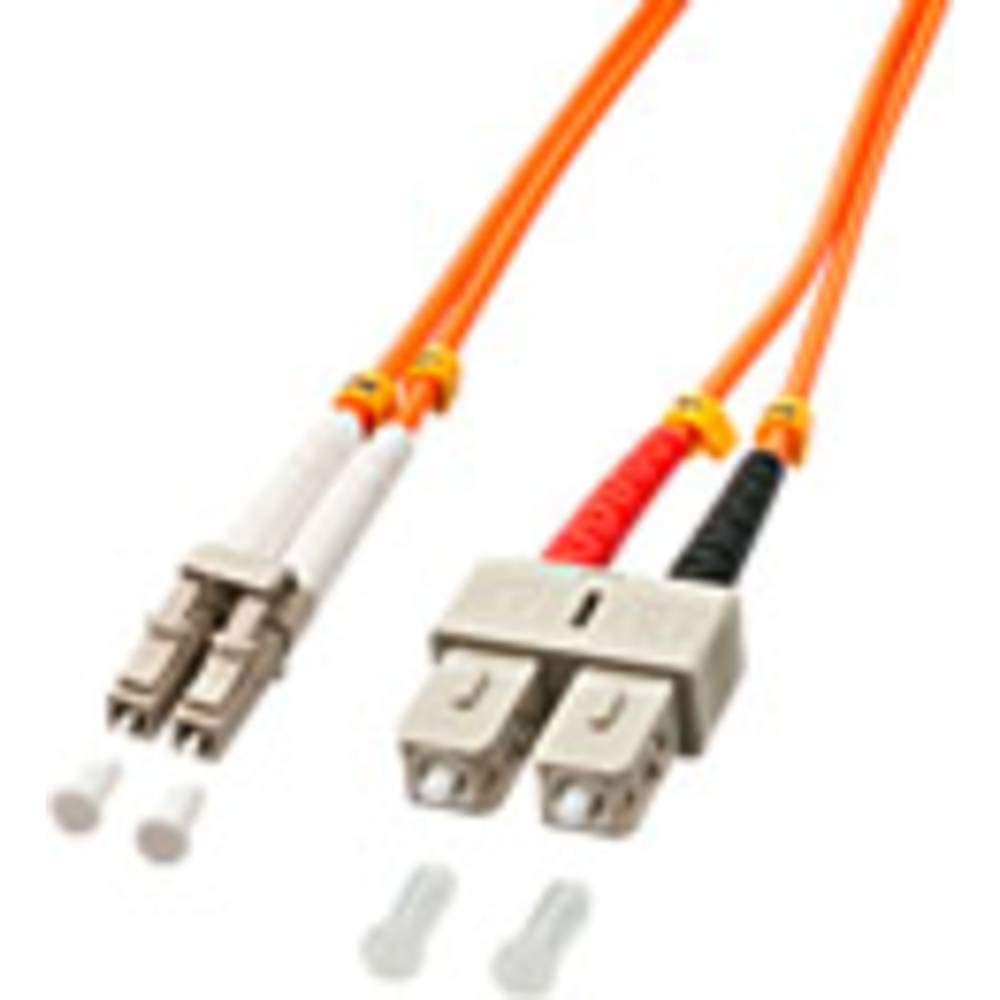 LINDY 46991 LWL-Duplexkabel LC/SC OM2 2m orange