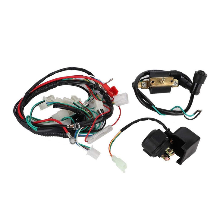 KIMISS Kabelbaum CDI ， Kabelbaum Magnetspulengleichrichter CDI-Kit Passend für 50ccm 70ccm 110ccm 12
