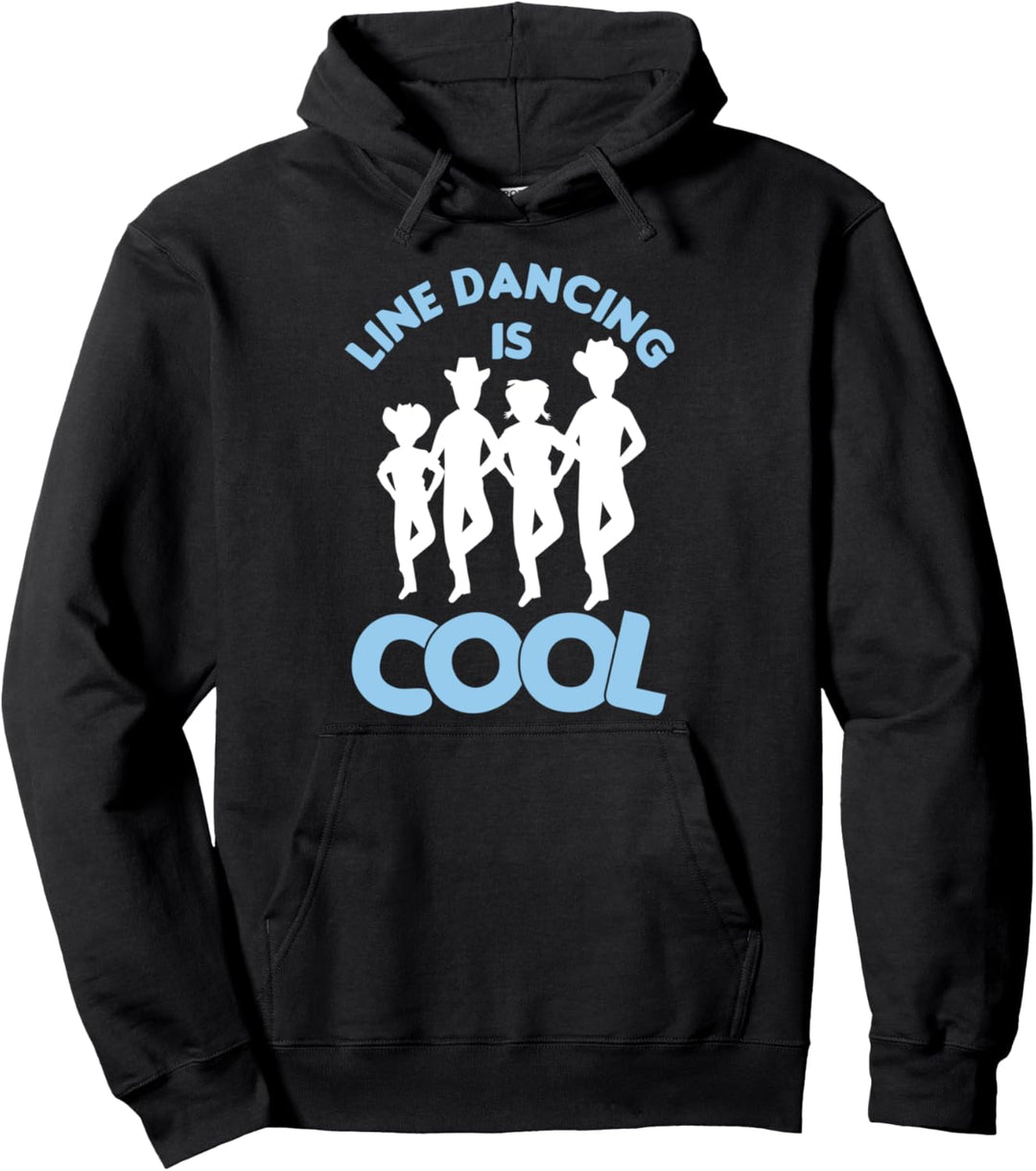 Linedance Cool Tanzen Western Cowboy Cowgirl Line Geschenk Pullover Hoodie