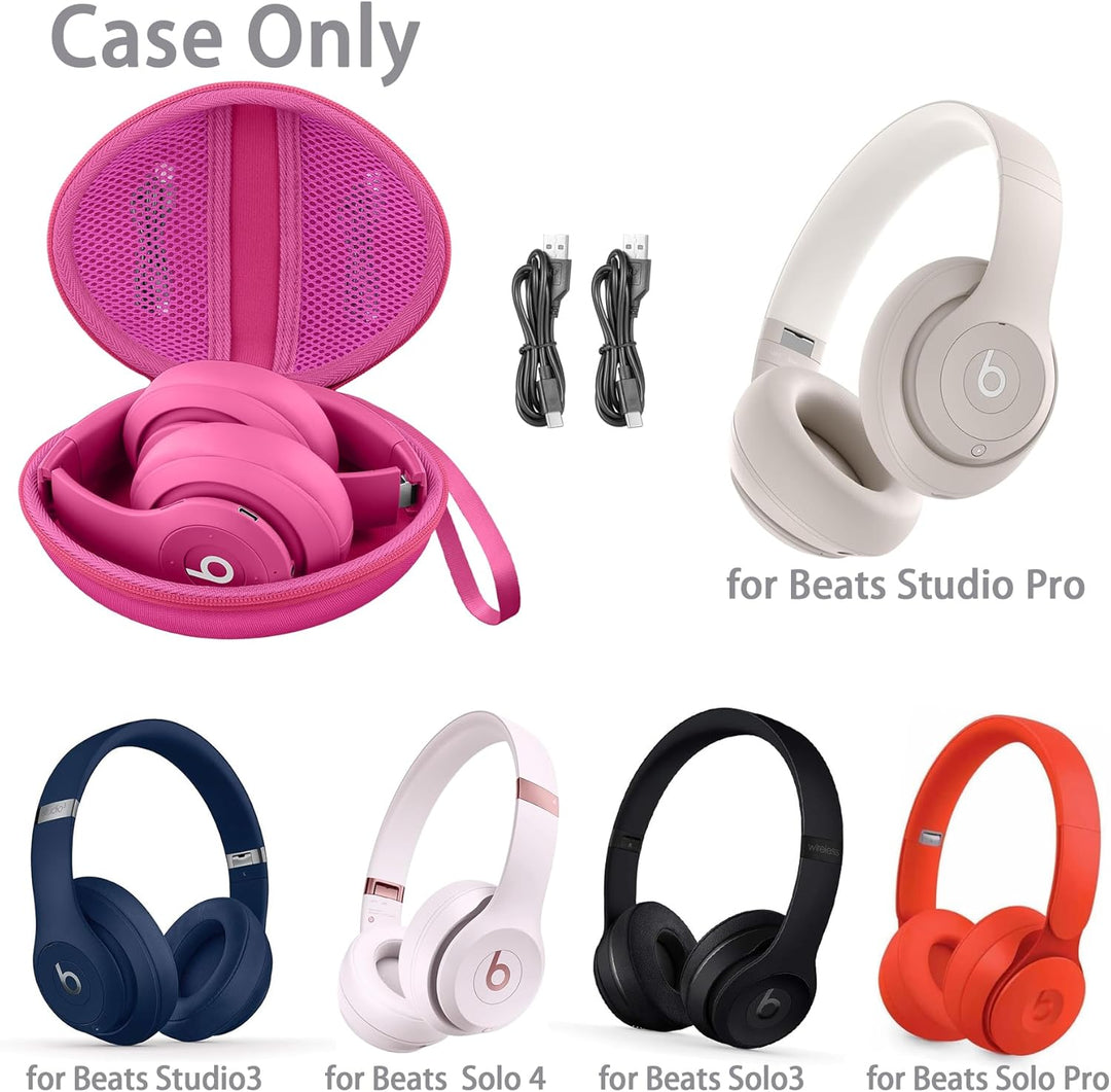 co2CREA Hart Reise Schutz Hülle Etui Tasche für Beats by Dr. DRE Studio Pro Studio3 Solo4 Solo3 Solo