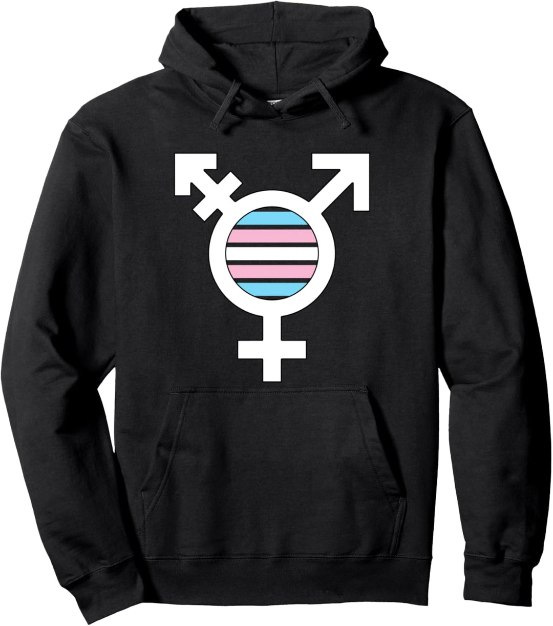 Trans Symbol - Transsexueller Transgender LGBT Pullover Hoodie