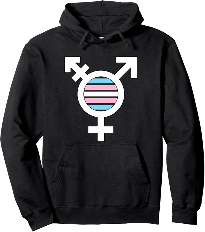 Trans Symbol - Transsexueller Transgender LGBT Pullover Hoodie