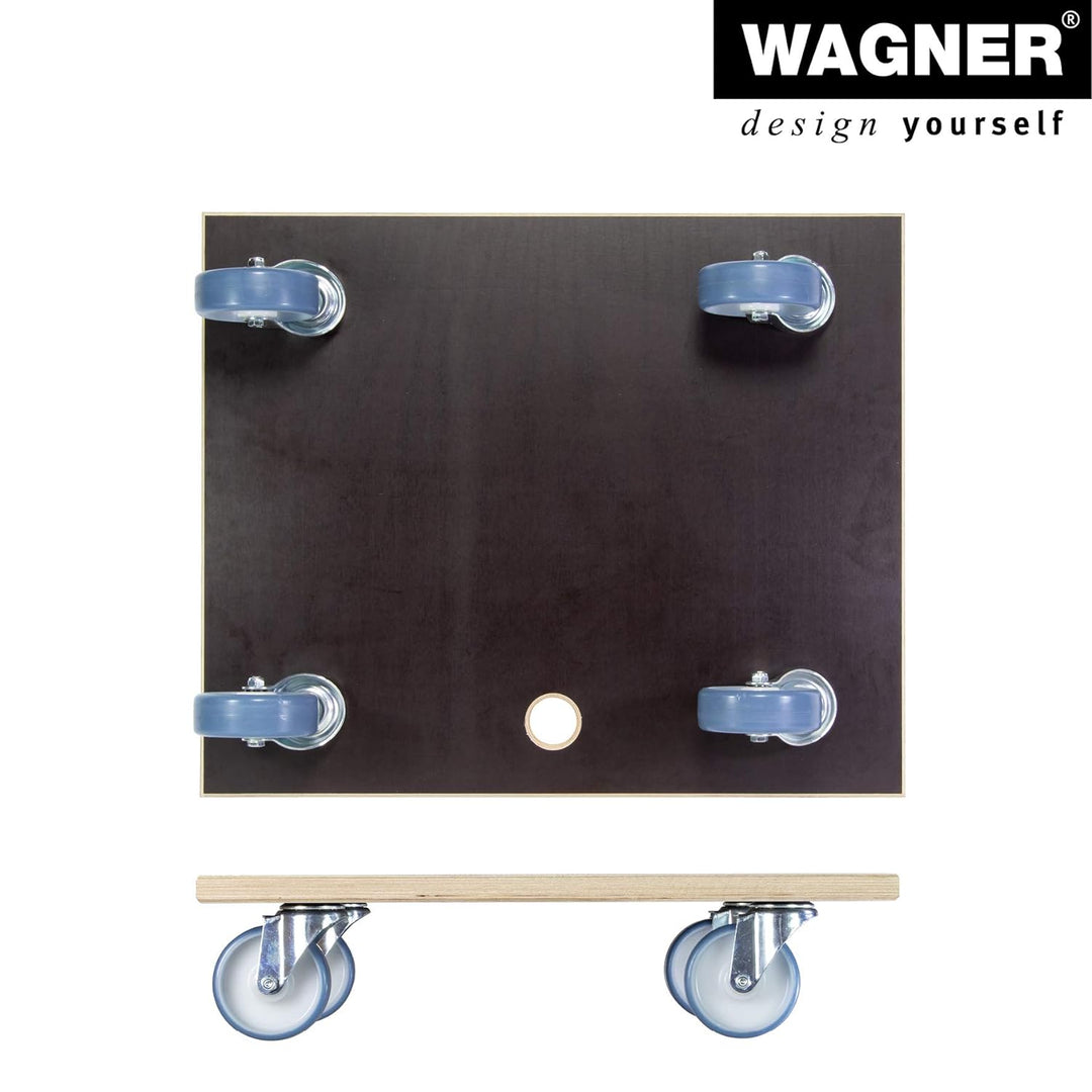 Wagner Transporthilfe MM 1145 I 59 x 49 x 15 cm - Tragkraft 500 kg - Multiplex - für schwer beladene