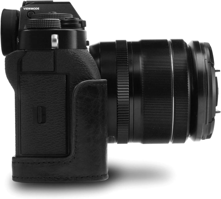 MegaGear MG1550 Fujifilm X-T3 (XF23mm - XF56mm & 18-55mm Lens) Ever Ready Echtleder Kamera-Case mit