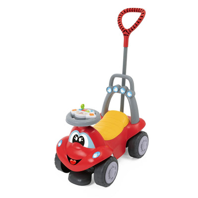 Chicco Ride-Along Billy Quattro, Mitfahrendes Kinderauto, 4in1 Spielmodi, Schaukelfunktion, erste Sc