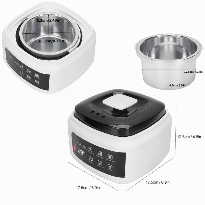 500 Ml Wachswärmer, Wachserhitzer, Automatische Temperaturregelung, Wachsschmelzmaschine, Haarentfer
