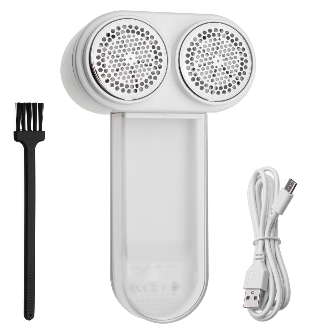 Adler Double Fusselentferner, 3 Geschwindigkeiten, LCD-Display, weiss