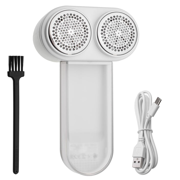 Adler Double Fusselentferner, 3 Geschwindigkeiten, LCD-Display, weiss