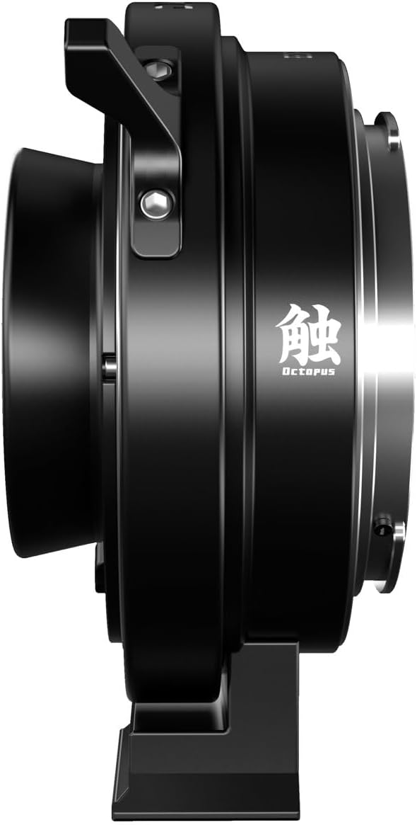 Octopus Adapter EF Mount Lens to RF Mount Camera (Black)