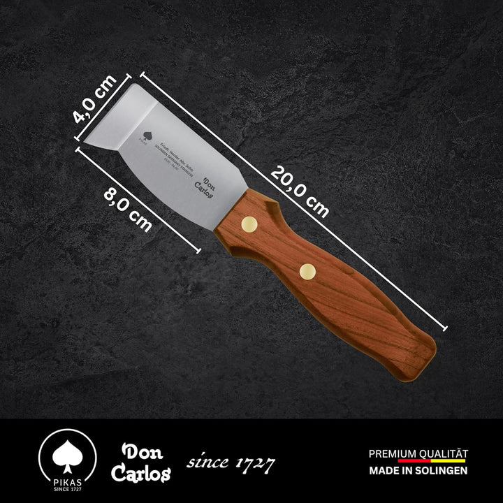 DON CARLOS Kratzmesser/Pallett Knife, Professionelles Entglasungswerkeug/Fenstermesser - universelle