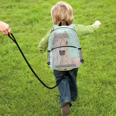 T-Rex Dinosaurier Surfer Kleinkind Rucksack für Kinder Jungen Mädchen Alter 3-6, Vorschule Mini Ruck