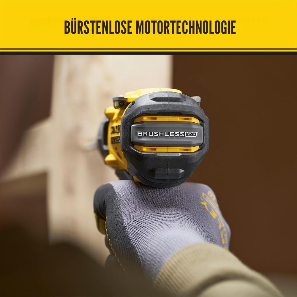 STANLEY FATMAX 18V V20 Akku-Bürstenloser Schlagbohrschrauber, (Nur Gerät), SFMCD726B-XJ