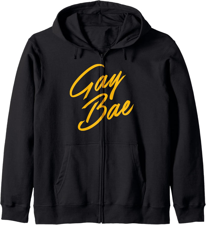 Gay Bae Funny Cute Trendy Unique Gay Pride Stuff Aesthetic Kapuzenjacke