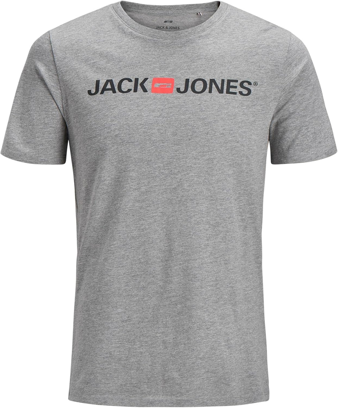 JACK &amp; JONES Herren T-Shirt 3er Pack – Baumwolle, Rundhals, Kurzarm, mit Print – Bequeme Freizeitshi