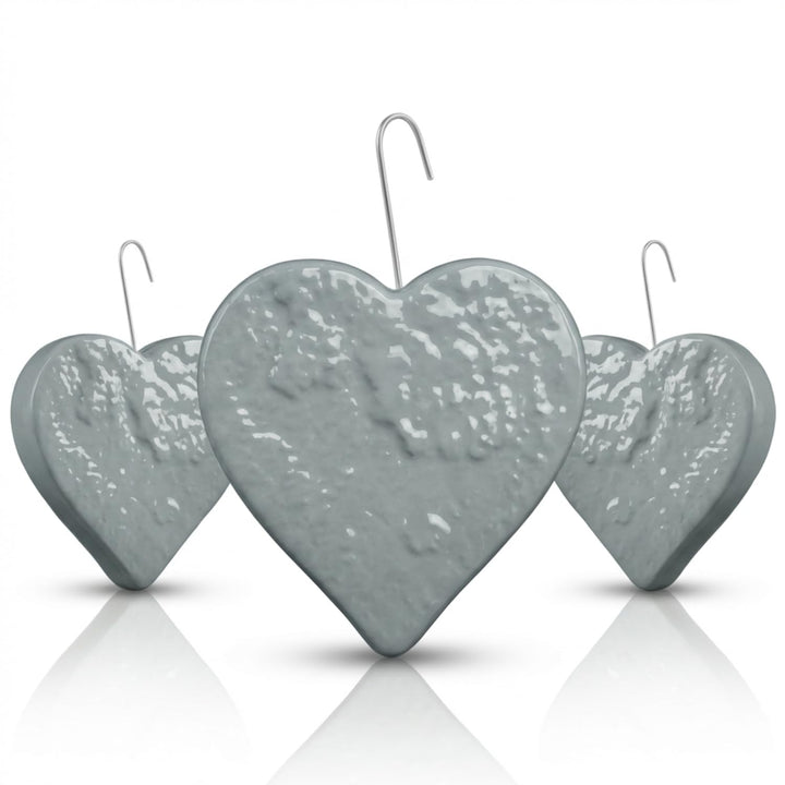 3x Keramik Luftbefeuchter - Heizkörper Verdampfer zur Befeuchtung der Raumluft - Wasserverdunster mi