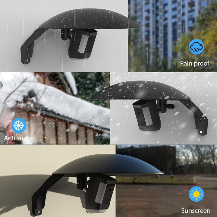 HOLACA Universal Sunshade Rainshade Camera Cover Shield kompatibel mit Ring, Blink, Eufy, Arlo, Wyze