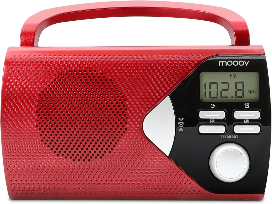 Metronic Tragbares Radio, Rot, 477201, Rot